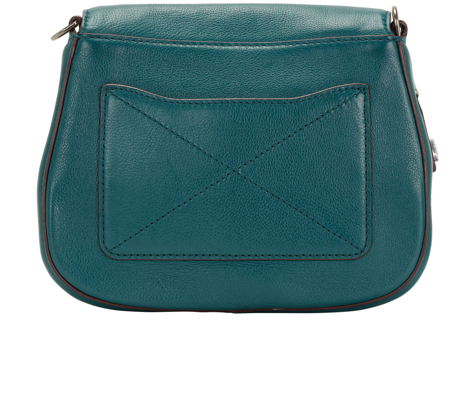 Studded Recruit Nomad Crossbody, &pound;110, Handbags, Green, Leather, Back view